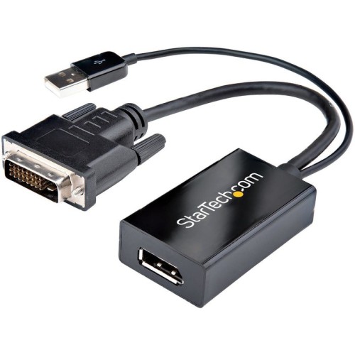 Startech adaptador dvi a displayport alimentado por usb 1920x1200   dvi2dp2