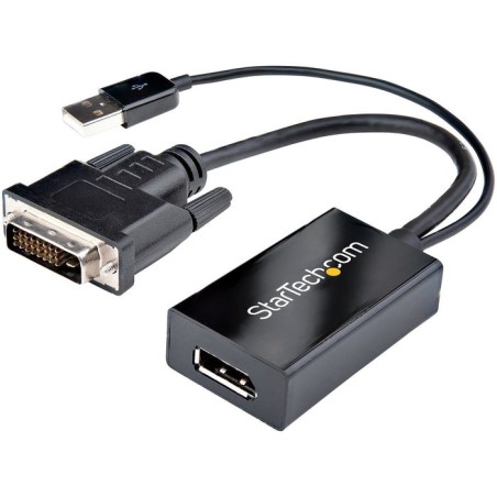 Startech adaptador dvi a displayport alimentado por usb 1920x1200   dvi2dp2