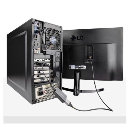 Startech adaptador dvi a displayport alimentado por usb 1920x1200   dvi2dp2