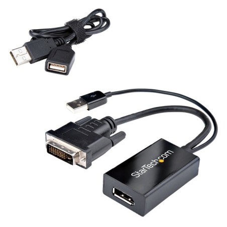 Startech adaptador dvi a displayport alimentado por usb 1920x1200   dvi2dp2