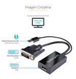 Startech adaptador dvi a displayport alimentado por usb 1920x1200   dvi2dp2