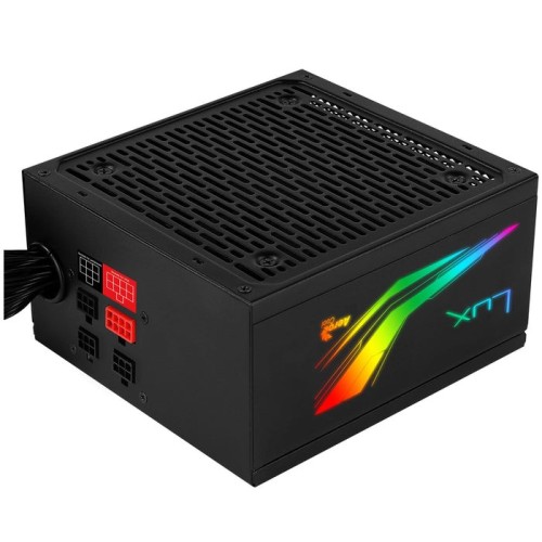 Fuente de alimentacion aerocool atx lux 550w rgb 80 plus bronze