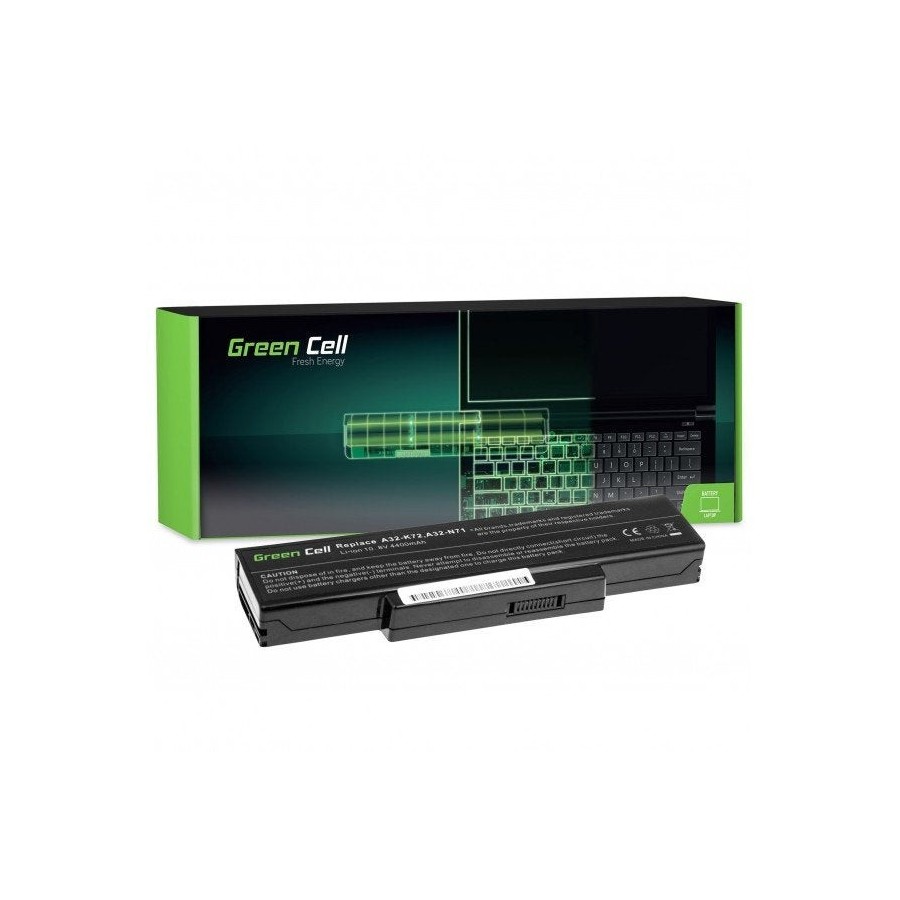 Batería para portátil asus a72 / m51 / x53s  / k72 /  a32-k72 11.1v 4400mah as06