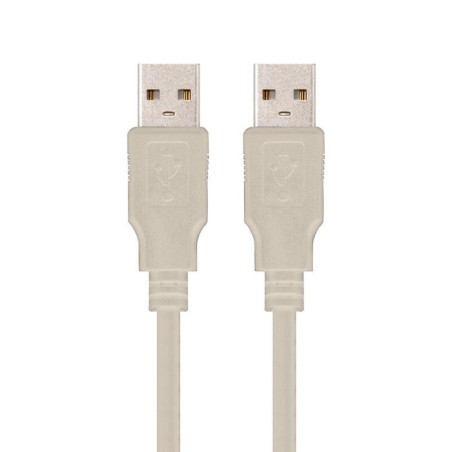 Nanocable cable usb-a 2.0 macho a usb-a macho 3m