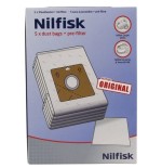 Nilfisk bolsas de polvo serie coupè, bolsas de aspiradora 78602600