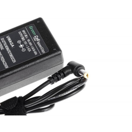 Cargador portatil acer/asus/toshiba 19v 3.42a 5.5x1.7mm greencell