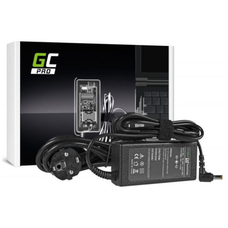 Cargador portatil acer/asus/toshiba 19v 3.42a 5.5x1.7mm greencell