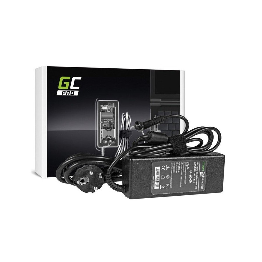 Cargador green cell pro para fujitsu-siemens 20v 4.5a (5.5mm-2.5mm)