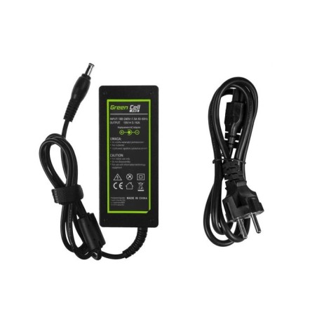 Cargador green cell pro para samsung 60w / 19v 3.16a / 5.5mm-3.0mm