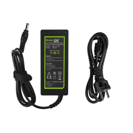Cargador portatil acer/asus/toshiba 19v 3.42a 5.5x2.5mm greencell