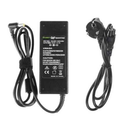 Cargador portatil sony 19.5v 4.7a 6.5x4.4mm greencell