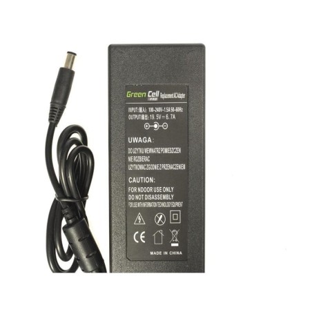 Cargador green cell pro para dell 130w / 19.5v 6.7a / 7.4mm-5.0mm