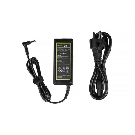 Cargador ad49p green cell pro para hp 65w 19.5v 3.33a 4.5mm-3.0m