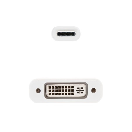 Conversor usb-c a dvi-d, 15 cm