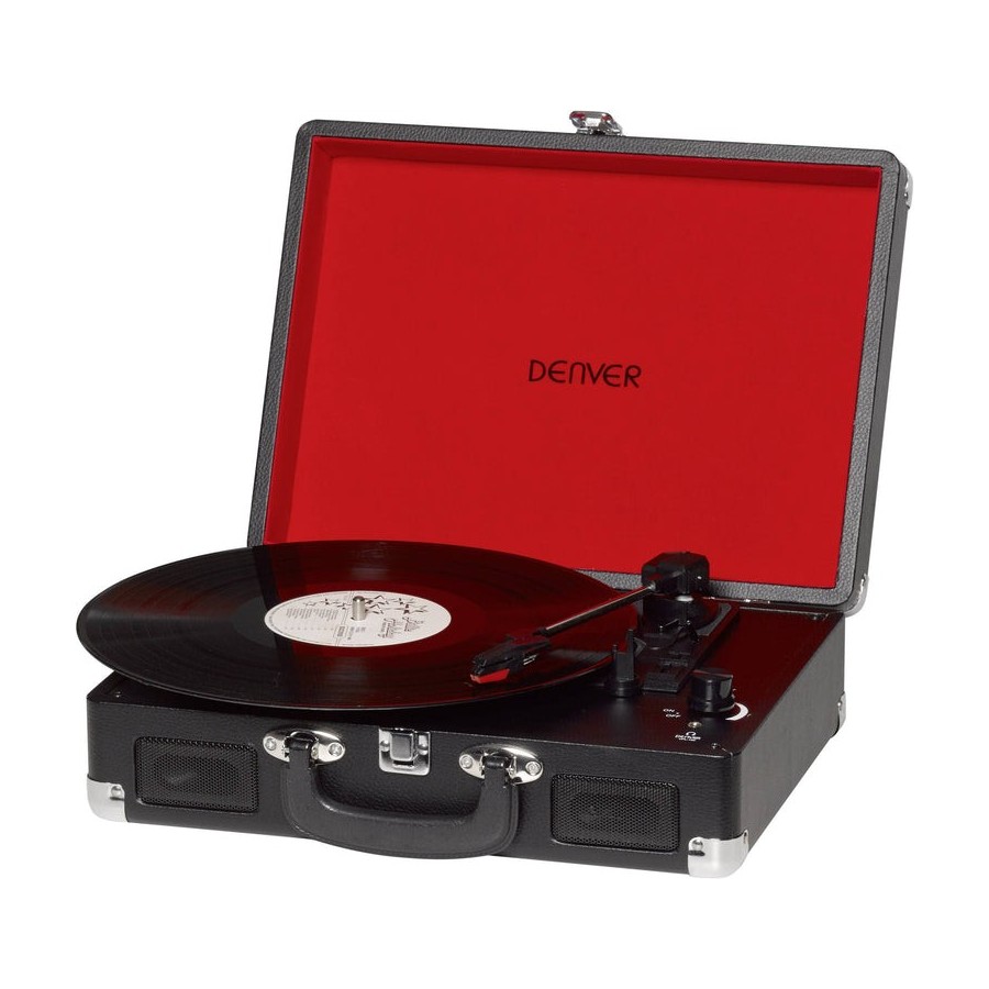 Tocadiscos denver vpl-120 negro