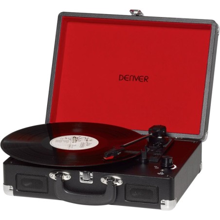 Tocadiscos denver vpl-120 negro