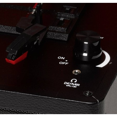 Tocadiscos denver vpl-120 negro