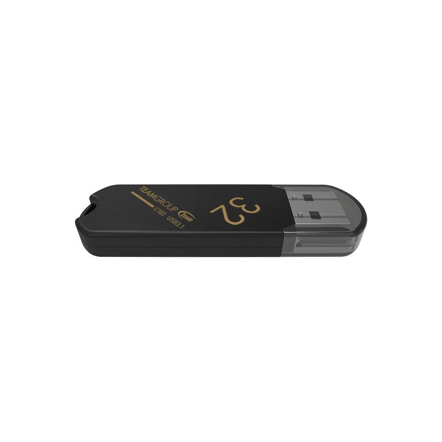 Pendrive teamgroup c183 32gb usb 3.0 black
