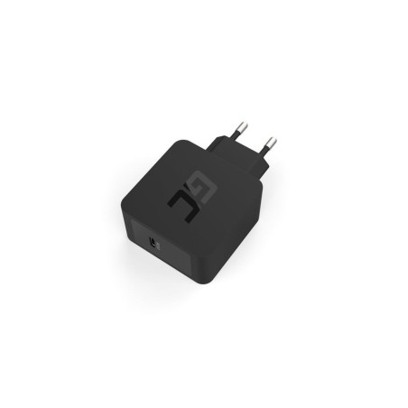 Cargador de red stool greencell qc type c sin cable 18w negro