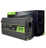 Inversor de voltaje para automóvil de green cell ® 12v a 230v, 1000w / 2000w de onda sinusoidal completa