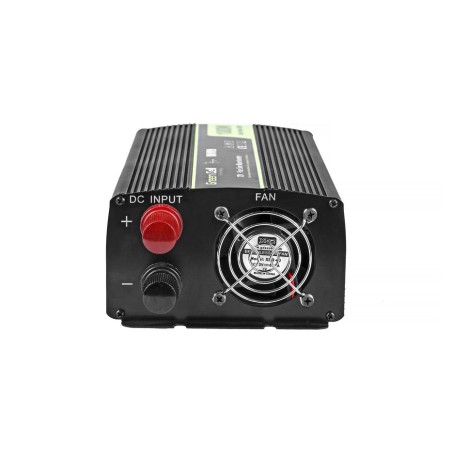 Inversor de voltaje para automóvil de green cell ® 12v a 230v, 1000w / 2000w de onda sinusoidal completa
