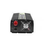 Inversor de voltaje para automóvil de green cell ® 12v a 230v, 1000w / 2000w de onda sinusoidal completa