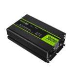 Inversor de voltaje para automóvil de green cell ® 12v a 230v, onda sinusoidal completa 2000w / 4000w