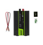 Inversor de voltaje para automóvil de green cell ® 12v a 230v, onda sinusoidal completa 2000w / 4000w