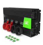 Inversor de voltaje para automóvil green cell ® 12v a 220v, 3000w / 6000w