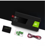 Inversor de voltaje para automóvil green cell ® 12v a 220v, 3000w / 6000w