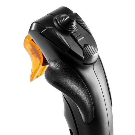 Thrustmaster t.16000m fcs space sim duo palanca de mando pc negro, naranja