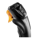 Thrustmaster t.16000m fcs space sim duo palanca de mando pc negro, naranja