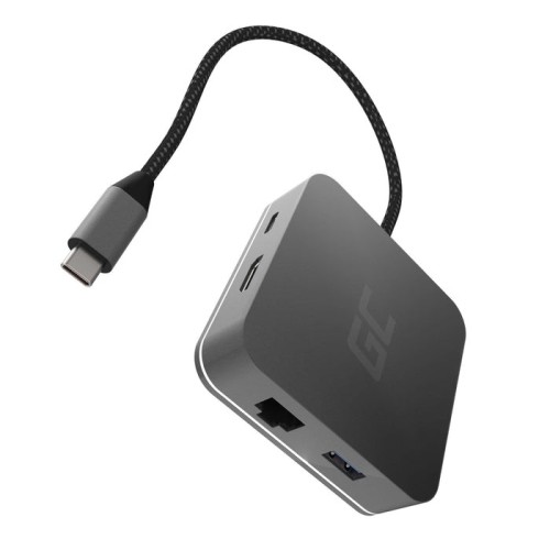 Green cell hub2 usb-c, 3x usb 3.0 rj45 1gbps hdmi 4k, dex nintendo switch apple