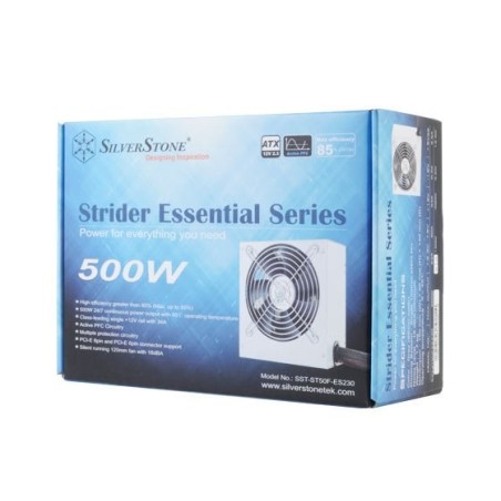 Fuente de alimentación silverstone st50f-es230 500w 80 plus