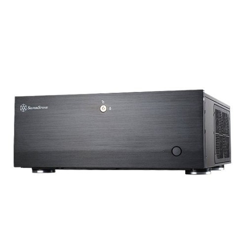 Caja pc silverstone computer case sst-gd07b grandia htpc atx, black
