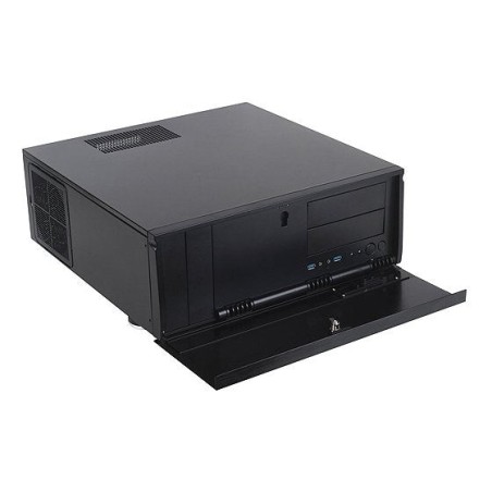 Caja pc silverstone computer case sst-gd07b grandia htpc atx, black