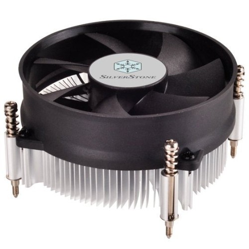 Silverstone nitrogon cpu cooler sst-nt09-115x quiet 80mm pwm, low profile, intel