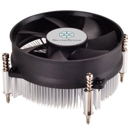 Silverstone nitrogon cpu cooler sst-nt09-115x quiet 80mm pwm, low profile, intel