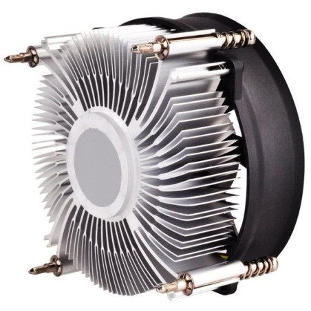 Silverstone nitrogon cpu cooler sst-nt09-115x quiet 80mm pwm, low profile, intel