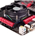 Silverstone nitrogon cpu cooler sst-nt09-115x quiet 80mm pwm, low profile, intel