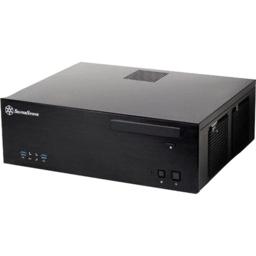 Caja pc silverstone computer case sst-gd04b usb 3.0 grandia htpc micro atx, black