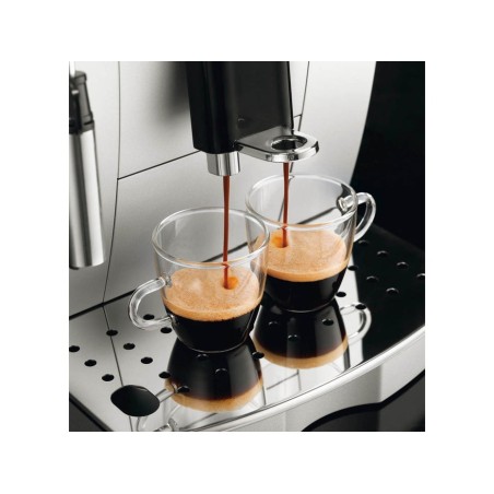 Cafetera expreso delongui magnifica s ecam22-110sb negra y plateada