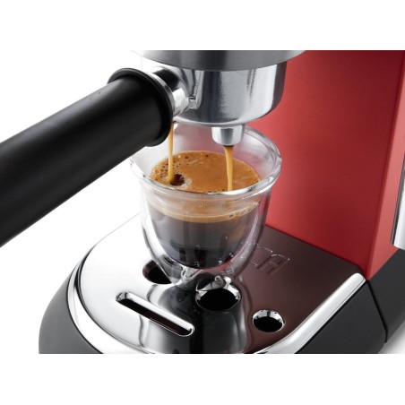 Cafetera espresso delonghi dedica ec685.r roja
