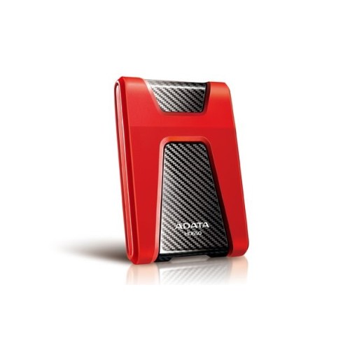 Adata dashdrive durable hd650 disco duro externo 1000 gb rojo