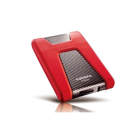 Adata dashdrive durable hd650 disco duro externo 1000 gb rojo
