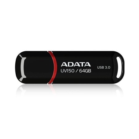 Pendrive adata 64gb dashdrive uv150 usb tipo a 3.2 gen 1 (3.1 gen 1) negro