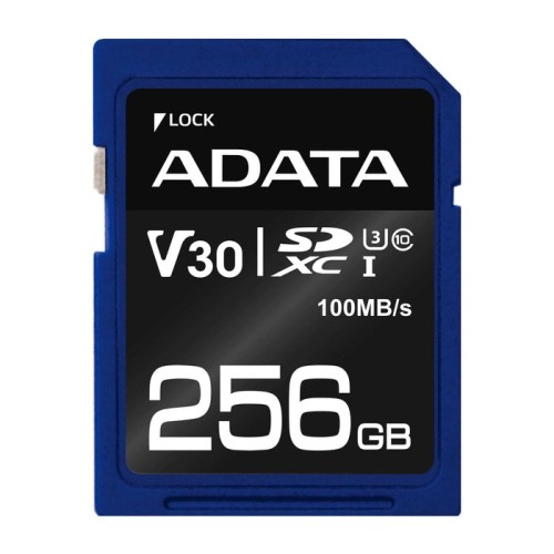 Adata asdx256gui3v30s-r memoria flash 256 gb sdxc clase 10 uhs-i