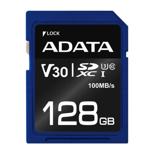 Adata asdx128gui3v30s-r memoria flash 128 gb sdxc clase 10 uhs-i