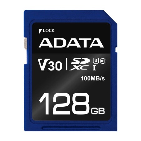 Adata asdx128gui3v30s-r memoria flash 128 gb sdxc clase 10 uhs-i