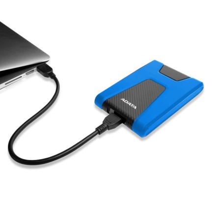Adata disco duro externo  hd650 pro 1tb  usb 3.0 azul